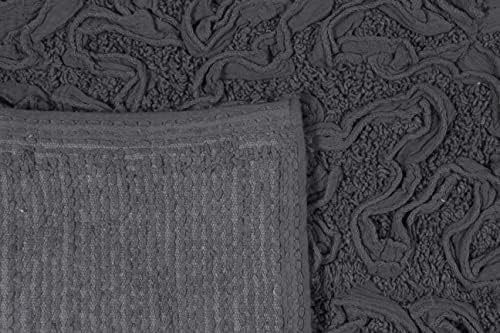 Home Weavers Bell Flower Collection 100% Cotton Tufted Bath Rugs