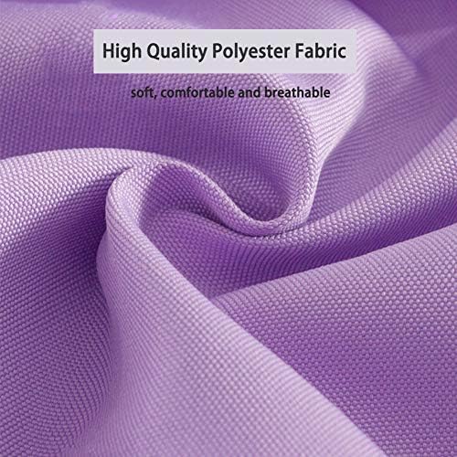 Round Tablecloths for Circular Table, Washable Table Cover, Polyester