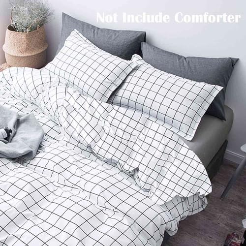 Nanko King Duvet Cover Set 3 pcs, 104x90 inch Geometric Cool