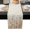 Fall Leaves Table Mats Set of 6 with Table Runner 90 Inches