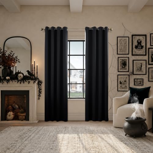 Sun Zero Nordic 2-pack Theater Grade Extreme 100% Blackout Grommet