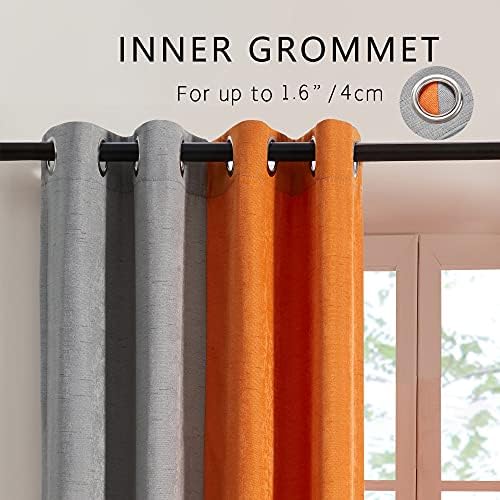 PRIMROSE Blackout Curtains for Living Room Thermal Insulated Room