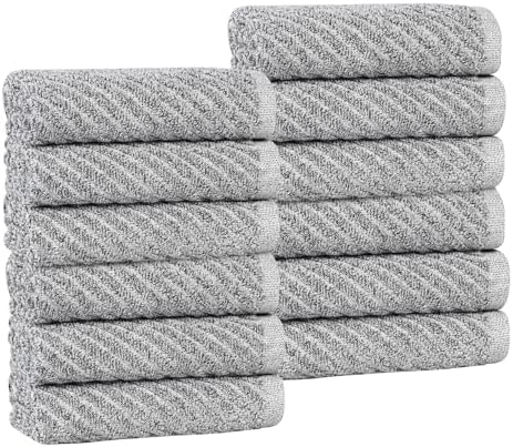 Superior Amelia Viscose Cotton Blend Medium Weight Small Towels, For