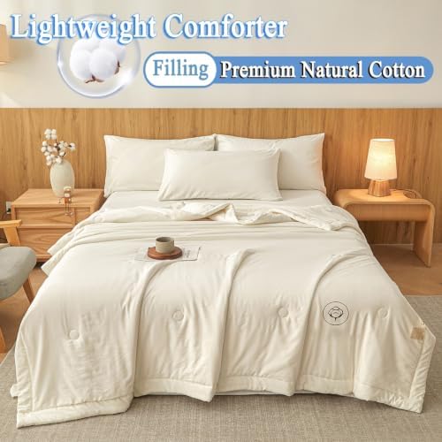 Versatile Summer Quilt for Hot Sleepers - Easy Care All-Season