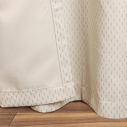 BNM Room Darkening Blackout Curtain Panels with 8 Grommets, Perfect