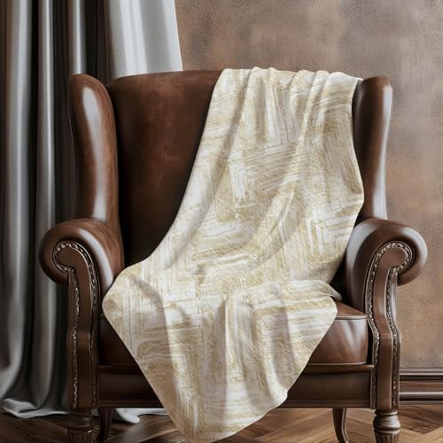 Addison Rugs ASB630 Beige 50" x 70" Oversized Sherpa Throw Blanket
