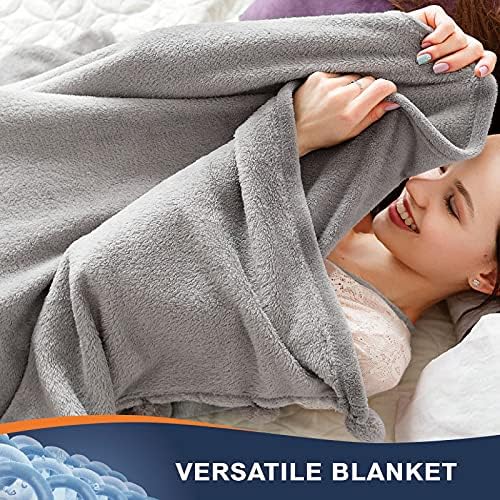 Walensee Fleece Blanket Plush Throw Fuzzy Lightweight