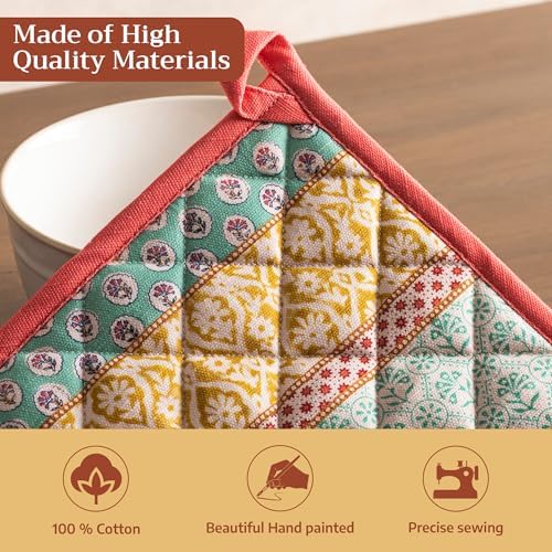 Maison d' Hermine Pot Holders 100% Cotton Potholders