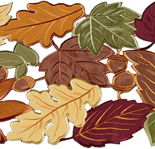 OWENIE Fall Table Runner, Thanksgiving Table Runner Extra Long 144