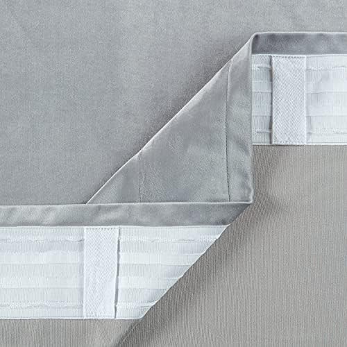 Chanasya Premium Solid Velvet Curtains - Classy and Solid Drapes for