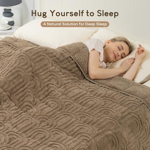 Cottonblue Weighted Blanket for Adults 15lbs Queen Size 60"x80" Soft