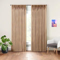 LITTLE BIRD Triple Pinch Pleat Curtain Blackout,Window Curtain Panel