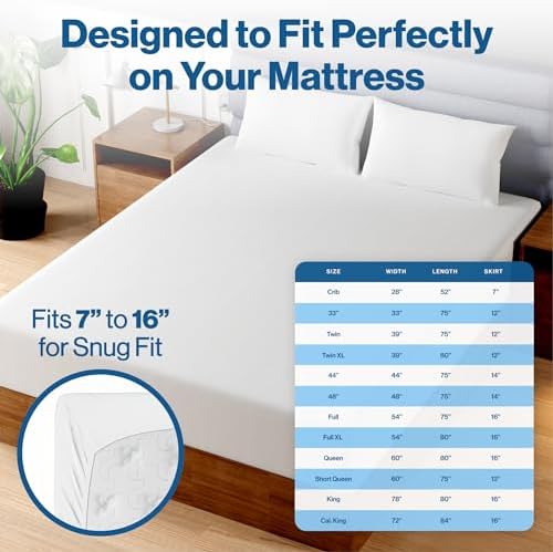 Superity Luxurious Hotel Quality RV Fitted Sheet 100% Cotton Ultra