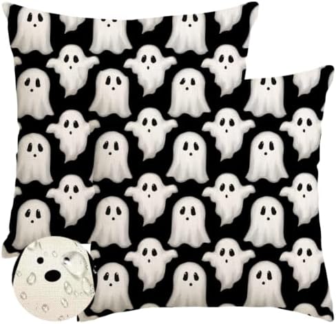 RABUSOFA Halloween Pillow Covers 20x20 Inch Halloween Decorations