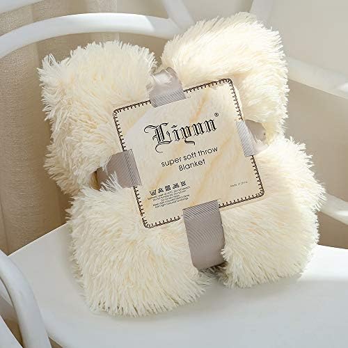 CERYTHRINA Super Soft Warm Cozy Large Plush Fuzzy Faux Fur Shag