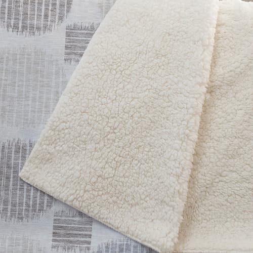 Addison Rugs ASB900 Ivory 50" x 70" Oversized Sherpa Throw Blanket