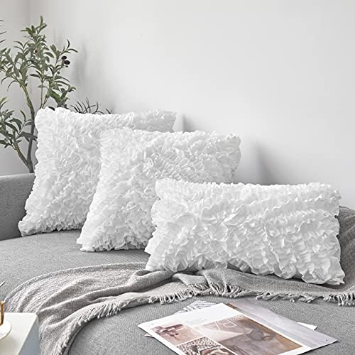 FAVRIQ 12 x 20 Throw Pillow Inserts (Set of 2), Rectangle Interior