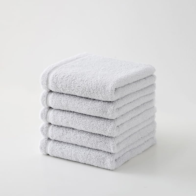 6 PCS Towel, Towels Set, Solid Color Soft Towel for Face, Ideal for