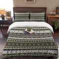 Boho Full Duvet Cover Set - 4 Pcs Comforter Cover Bedding Sets with