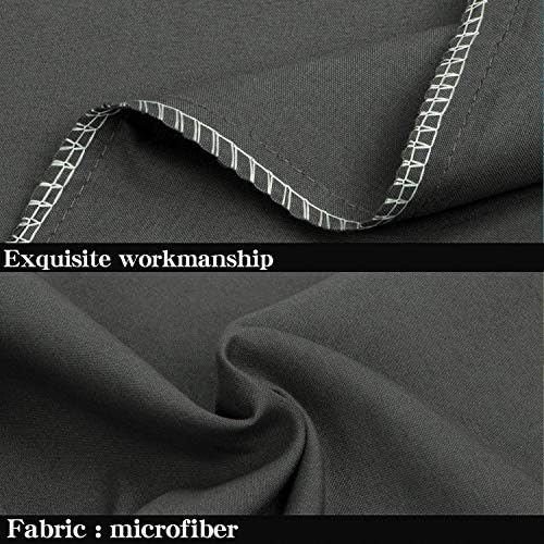 NTBAY Microfiber King Pillowcases, 2 Pack, 20 x 36, Dark Grey