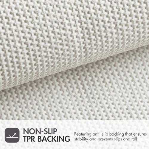 Madison Park Tufted Pearl Channel Absorbent Bathroom Rugs Non Slip