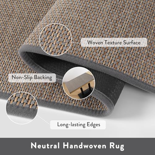 Lahome Farmhouse Kitchen Runner Rug, 2x6 Entryway Rugs Washable Non