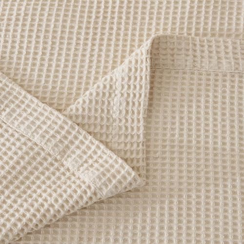 100% Cotton Green Blanket Full/Queen Size for Bed - Breathable and