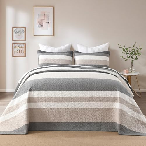 120"x120" Oversized Bedspread - 100% Cotton, California King Extra