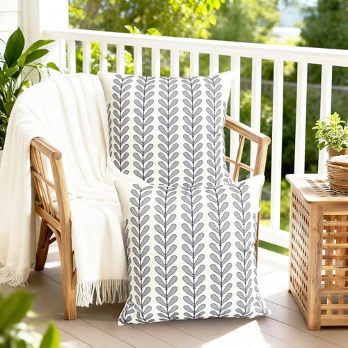 Decorative Throw Pillow Covers Set of 2 Blue pillow covers 16x16 inch