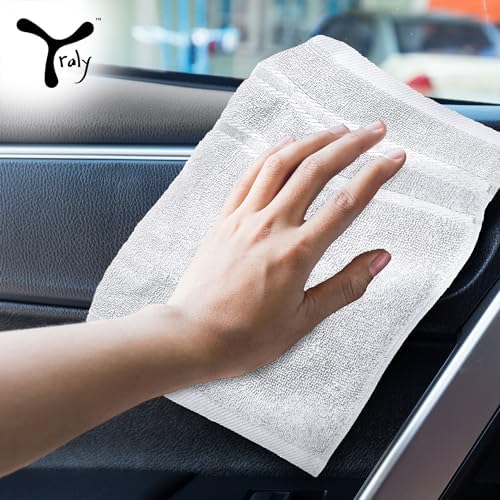 Luxury Wash Cloths 12 Pack |13x13 Inch | 600 GSM | 100% Ring Spun