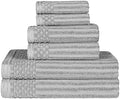 BLUENILEMILLS BNM Cotton 6 Piece Towel Set, Daily Use for Bathroom