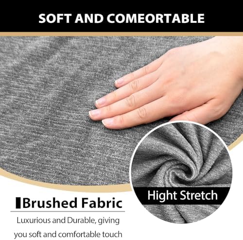 4 Piece T Cushion Sofa Slipcovers Stretch Couch Slip Cover for 3