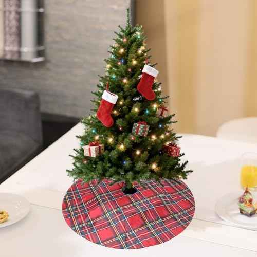 Royal Stewart Tartan 15 Inch Christmas Tree Skirt