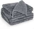 Ultra-Soft Weighted Blanket for Adults(12 lbs, 48” x 72” Full Size)