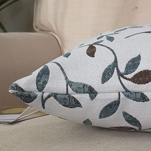GYROHOME Throw Pillow Case,Pack of 2, Classical Embroidery Jacquard