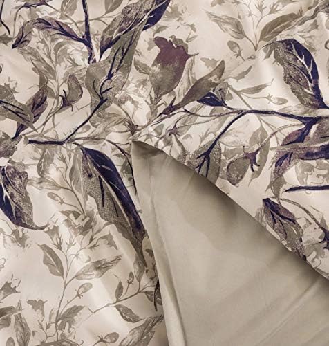 Tache Elagant Abstract Whimsical Wispy Leaf Floral Neutral