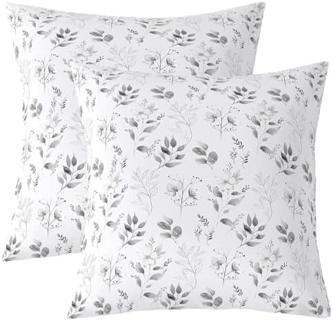 Erosebridal Vintage Printed Pillow Covers 22x22 Inch Set of 2 Bohemia