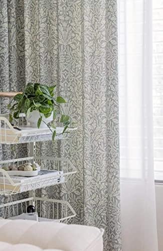 Farmhouse Curtains 96 inch Length 1 Panel for Living Room Bedroom