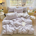 Floral Duvet Cover Set, Soft Comfort Cotton Bedding Comforter Cover