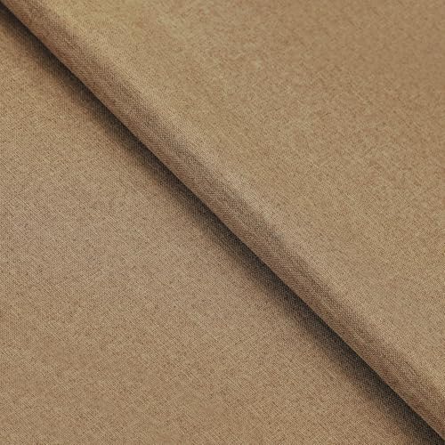 SUPERIOR Semi Blackout Curtains - Classic Linen Design - 42" x 96"