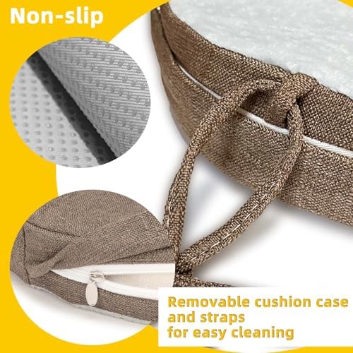 Chair Cushions Set of 4 or 6 – Thick Foam Seat Pad Chair Cushion
