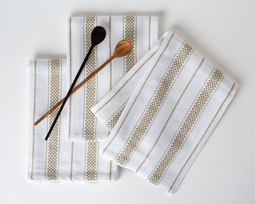 Kitchen Towels Set – Pack of 3 (20’’ x 30’’) Extra Large Premium