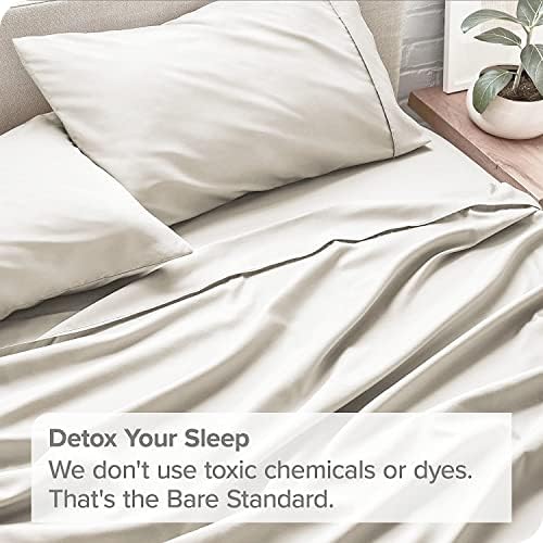 Microfiber 4pcs Sheet Set 1 Flat Sheet, 1 Fitted Sheet with 18 Inch