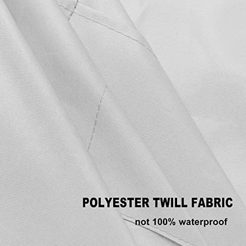 12 Pcs Bib Bulk White Aprons for Women Men Adult Girls Unisex with 2
