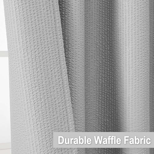 OVZME Berry Cute Shower Curtain, Embossed Textured Fabric Shower
