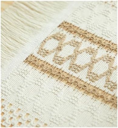 Boho Placemats Set of 8, Macrame Table Decor Farmhouse Rustic