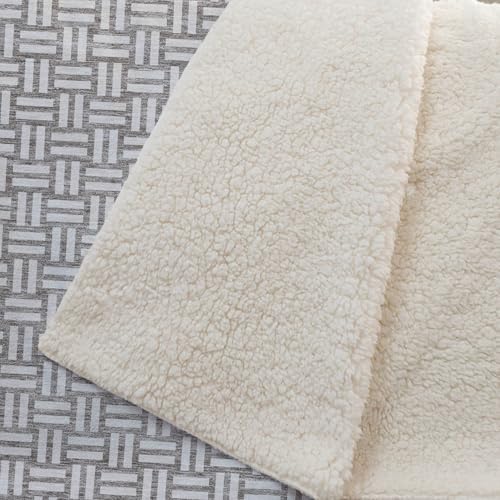 Addison Rugs ASB925 Taupe 50" x 70" Oversized Sherpa Throw Blanket