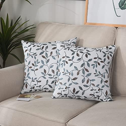 GYROHOME Throw Pillow Case,Pack of 2, Classical Embroidery Jacquard
