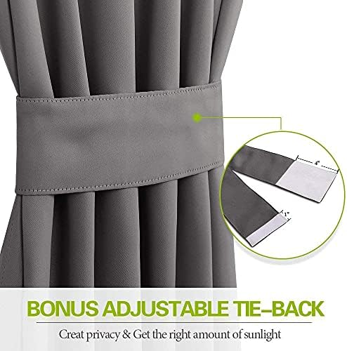 Triple Pinch Pleated Blackout Curtains for Living Room Bedroom Home