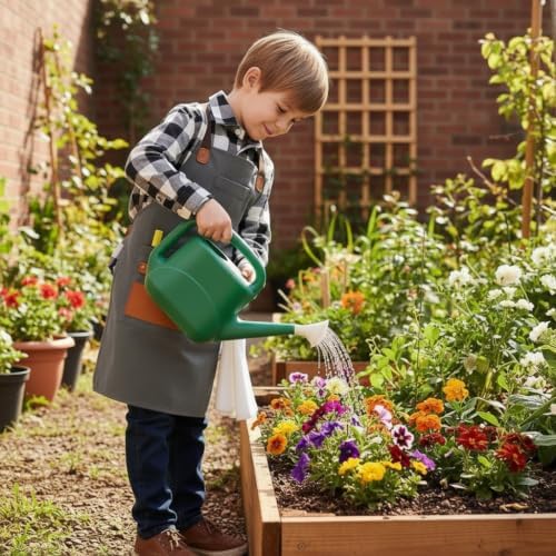 Children's tool adjustable waterproof canvas apron 6-12